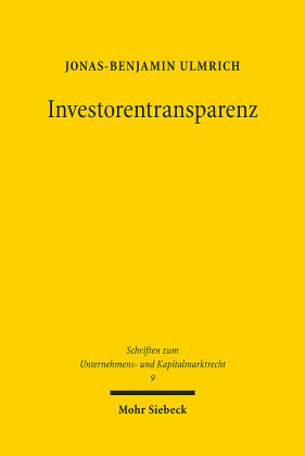 Investorentransparenz