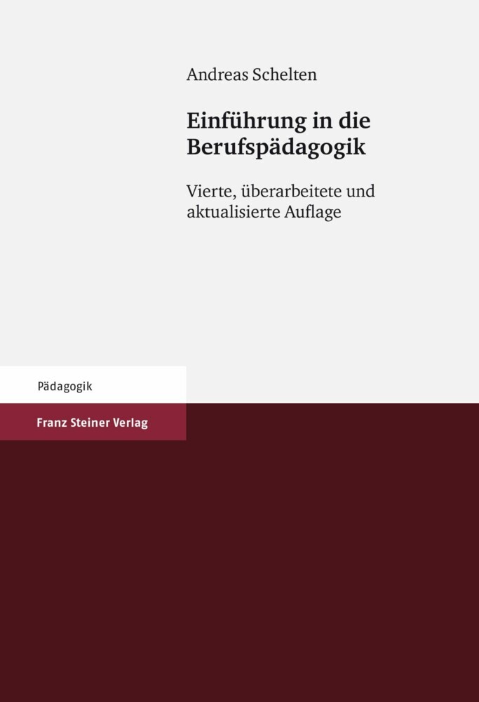 Einführung in die Berufspädagogik main product photo