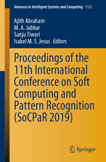 Proceedings of the 11th International Conference on Soft Computing and Pattern Recognition (SoCPaR 2019) main product photo