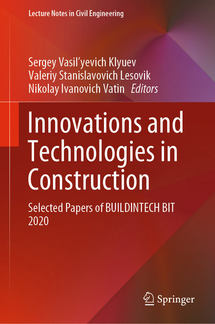 Innovations and Technologies in Construction main product photo