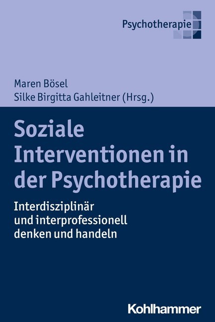 Soziale Interventionen in der Psychotherapie main product photo
