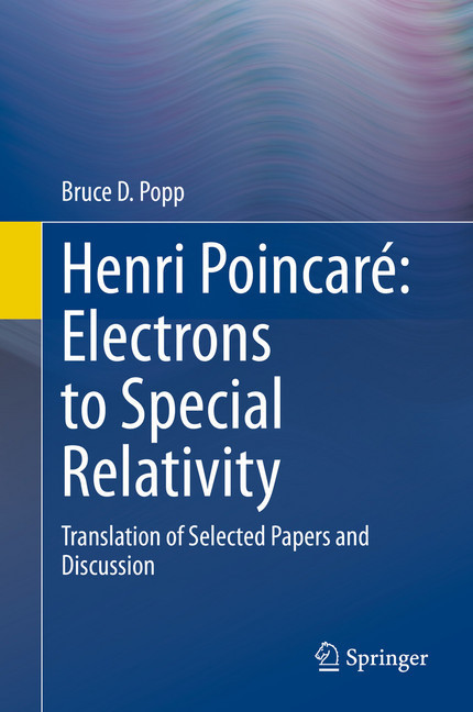 Henri Poincaré: Electrons to Special Relativity main product photo
