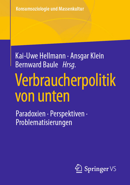 Verbraucherpolitik von unten main product photo
