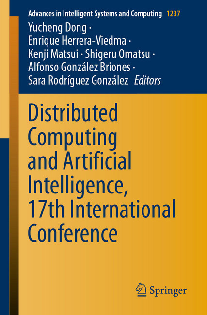 Distributed Computing and Artificial Intelligence, 17th International Conference main product photo