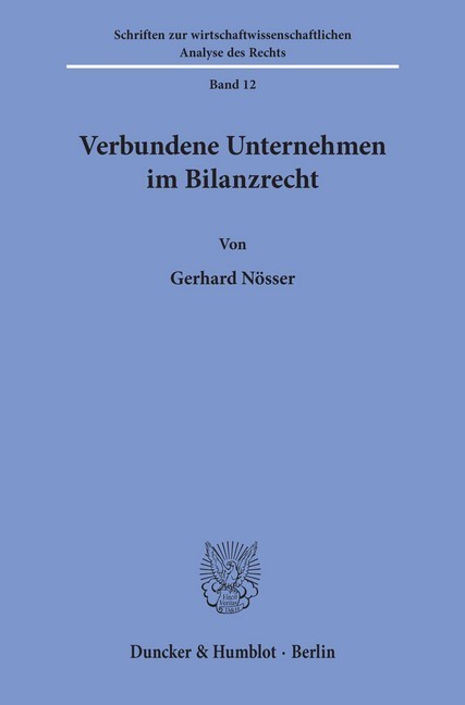 Verbundene Unternehmen im Bilanzrecht. main product photo