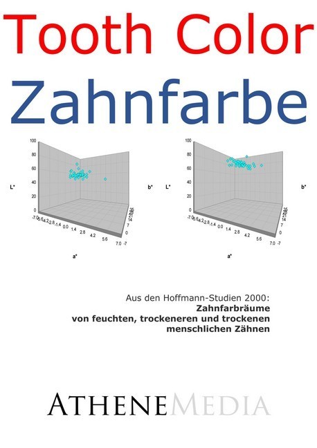 Zahnfarbräume von feuchten, trockeneren und trockenen menschlichen Zähnen main product photo
