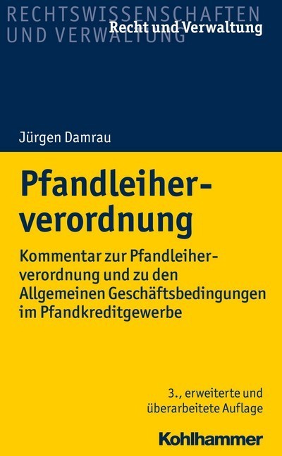 Pfandleiherverordnung main product photo