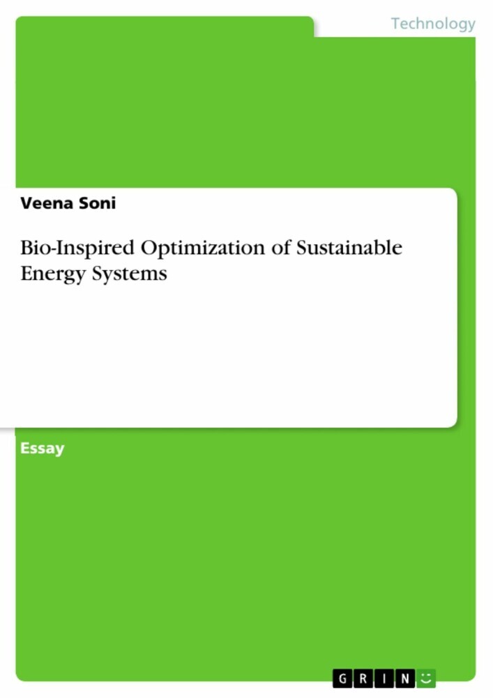 Bio-Inspired Optimization of Sustainable Energy Systems main product photo