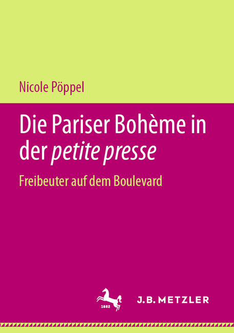 Die Pariser Bohème in der petite presse main product photo
