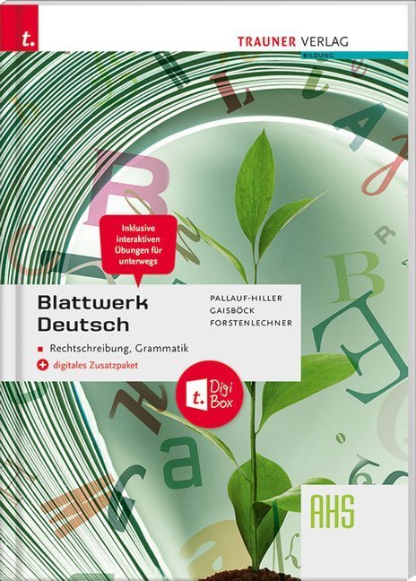 Blattwerk Deutsch - Rechtschreibung, Grammatik AHS + digitales Zusatzpaket main product photo