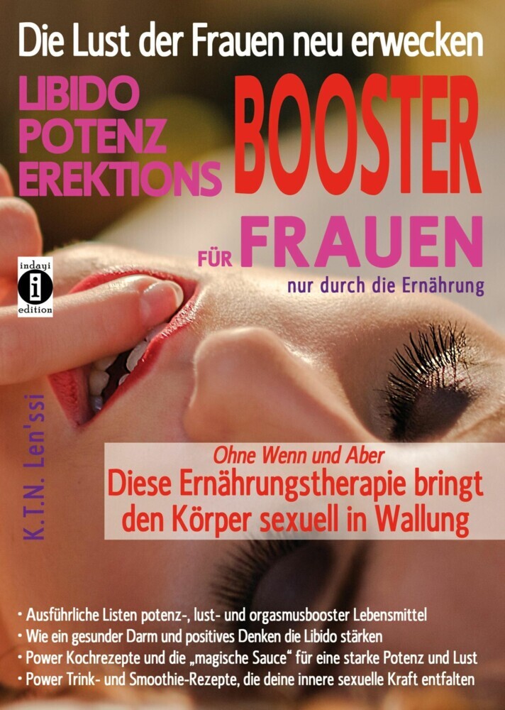 Die Lust der Frauen neu erwecken: LIBIDO-, POTENZ-, EREKTIONS-BOOSTER für Frauen nur durch die Ernährung main product photo