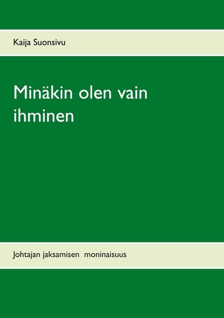 Minäkin olen vain ihminen main product photo
