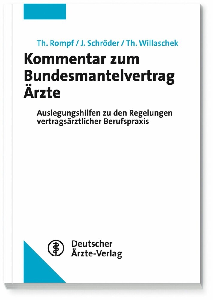 Kommentar zum Bundesmantelvertrag Ärzte main product photo