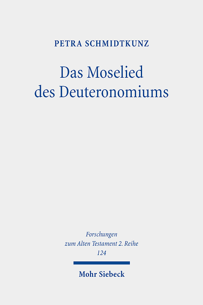 Das Moselied des Deuteronomiums main product photo
