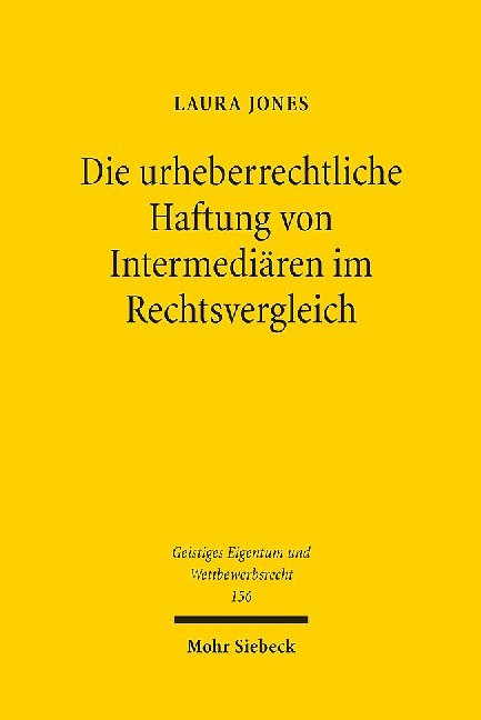 Die urheberrechtliche Haftung von Intermediären im Rechtsvergleich main product photo