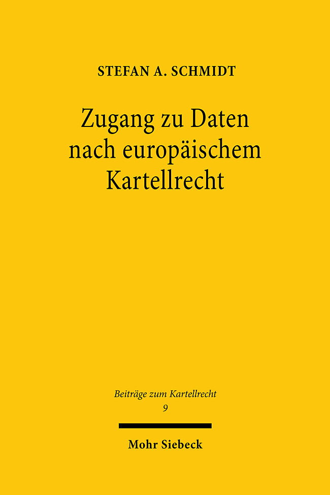 Zugang zu Daten nach europäischem Kartellrecht main product photo