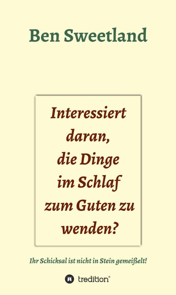 Interessiert daran, die Dinge im Schlaf zum Guten zu wenden? main product photo