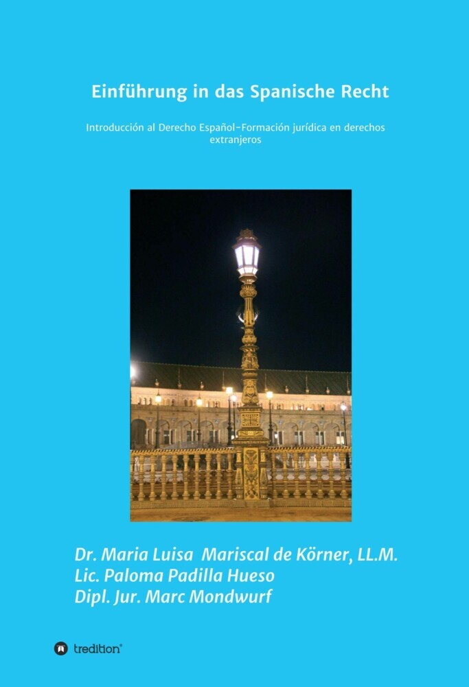 Einführung in das Spanische Recht main product photo