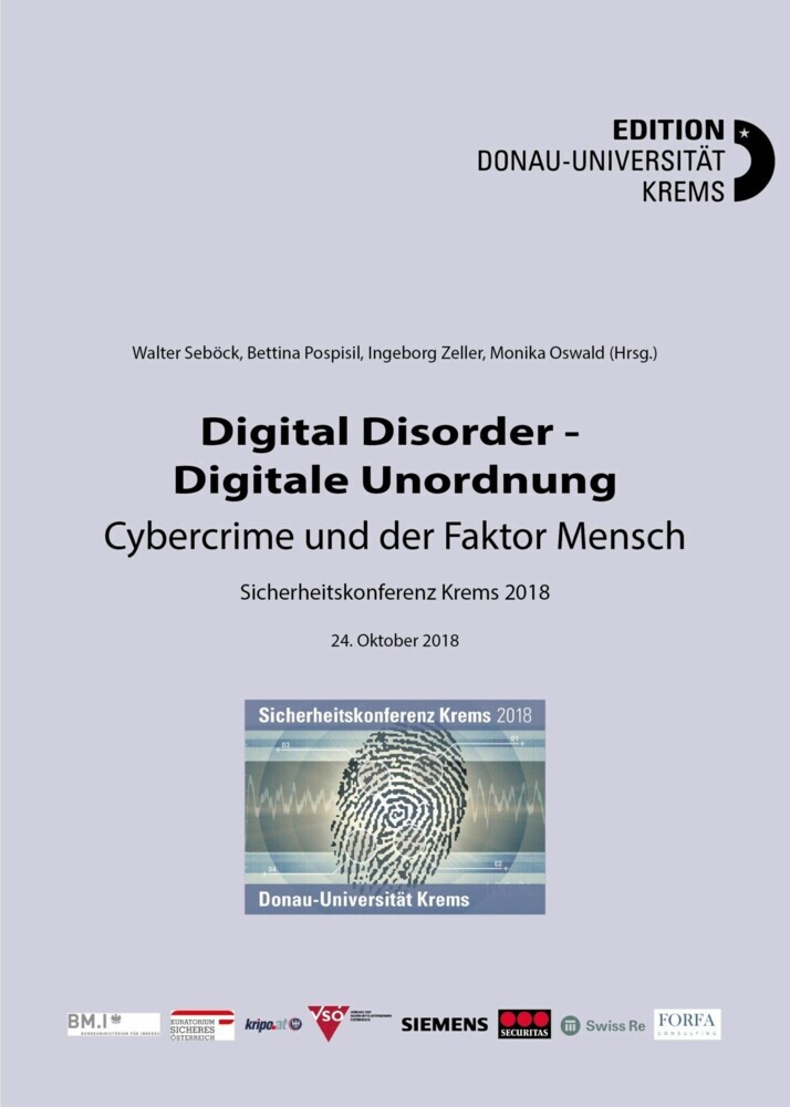 Digital Disorder - Digitale Unordnung. Cybercrime und der Faktor Mensch main product photo
