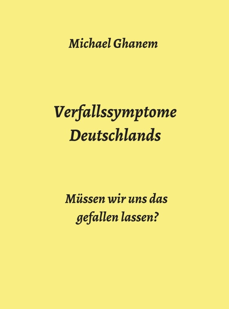 Verfallssymptome Deutschlands main product photo