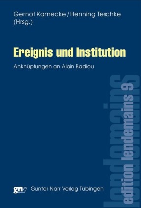 Ereignis und Institution