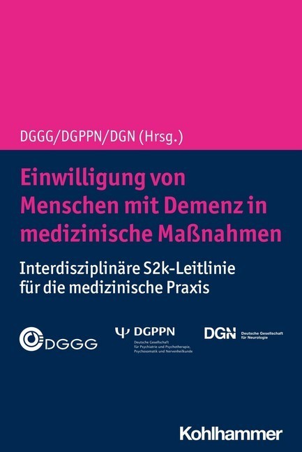 Einwilligung von Menschen mit Demenz in medizinische Maßnahmen main product photo