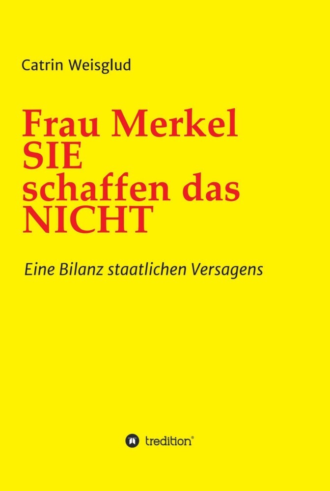Frau Merkel SIE schaffen das NICHT main product photo
