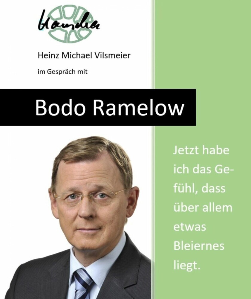 Bodo Ramelow: Jetzt habe ich das Gefühl, dass über allem etwas Bleiernes liegt. main product photo
