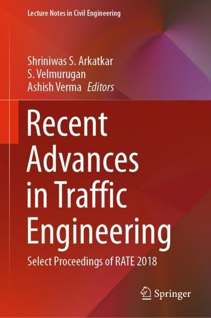 Recent Advances in Traffic Engineering main product photo