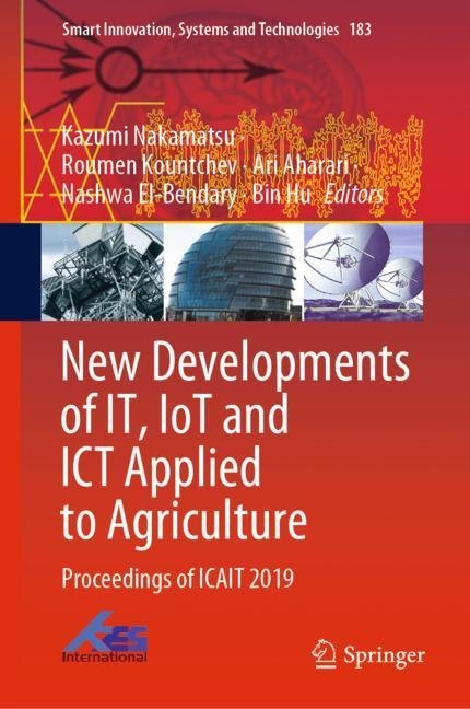 New Developments of IT, IoT and ICT Applied to Agriculture main product photo