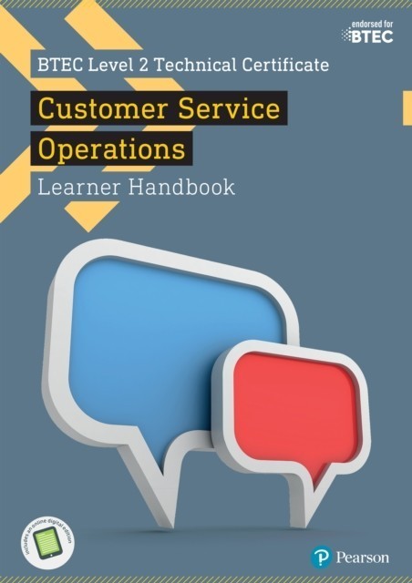 BTEC Level 2 Technical Certificate in Business Customer Services Operations Learner Handbook with ActiveBook main product photo