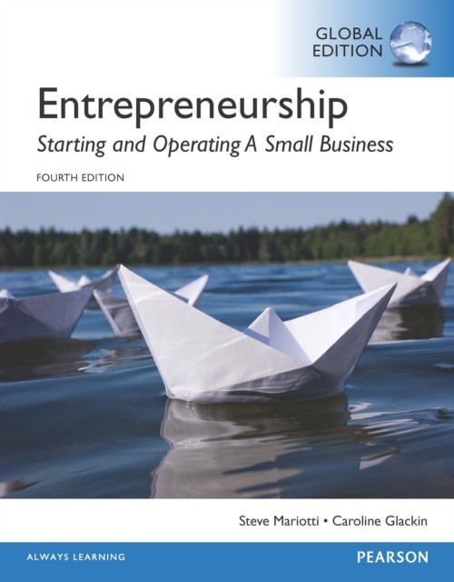 Entrepreneurship: Starting and Operating A Small Business, Global Edition main product photo