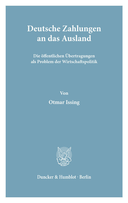 Deutsche Zahlungen an das Ausland. main product photo