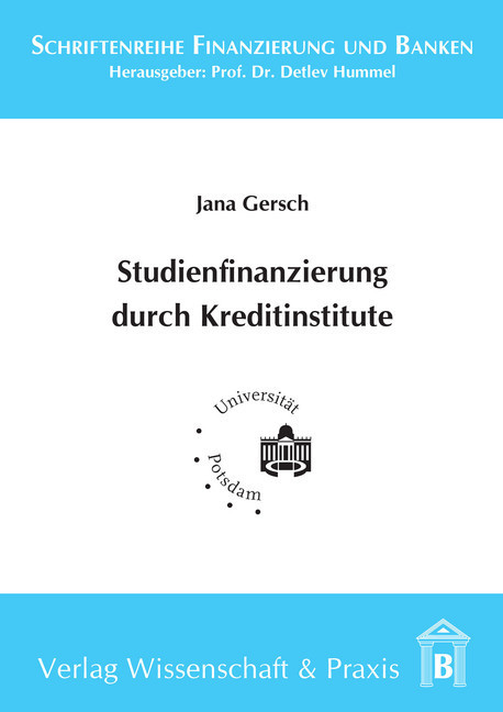 Studienfinanzierung durch Kreditinstitute. main product photo
