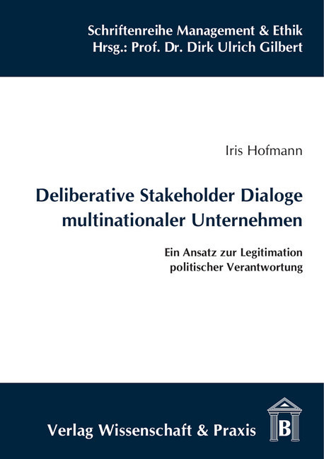 Deliberative Stakeholder Dialoge multinationaler Unternehmen. main product photo