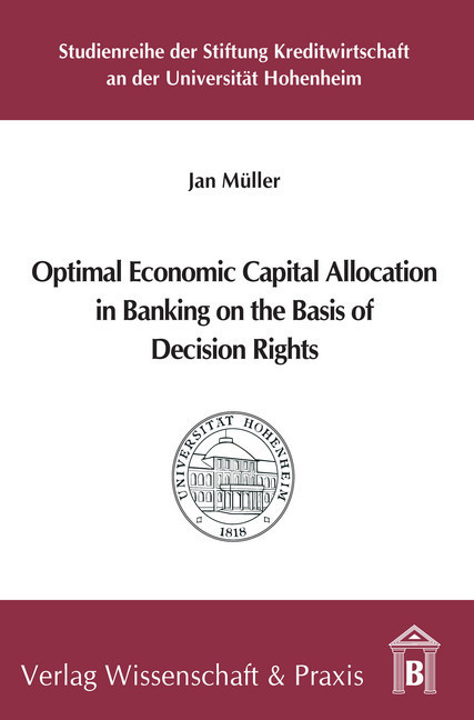 Optimal Economic Capital Allocation in Banking on the Basis of Decision Rights. main product photo