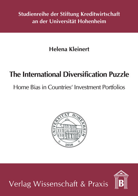 The International Diversification Puzzle: Home Bias in Countries' Investment Portfolios main product photo