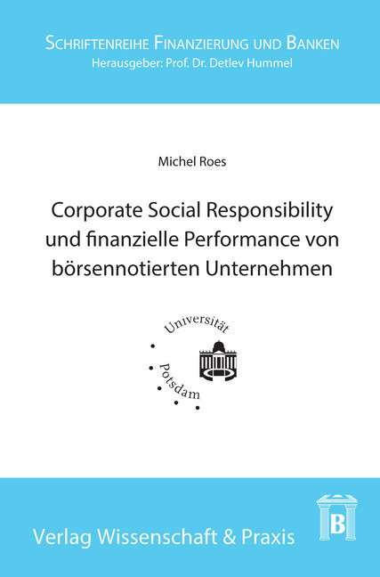 Corporate Social Responsibility und finanzielle Performance von börsennotierten Unternehmen. main product photo
