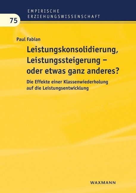 Leistungskonsolidierung, Leistungssteigerung - oder etwas ganz anderes? main product photo