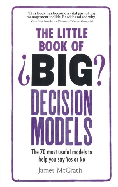 Little Book of Big Decision Models main product photo