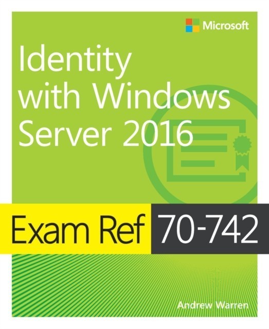 Exam Ref 70-742 Identity with Windows Server 2016 main product photo