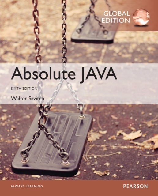 Absolute Java, Global Edition main product photo