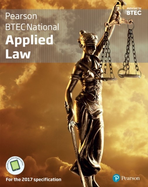BTEC National Applied Law student book main product photo
