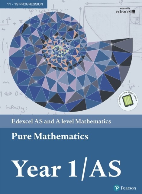 Edexcel AS and A level Mathematics Pure Mathematics Year 1/AS Textbook + e-book main product photo