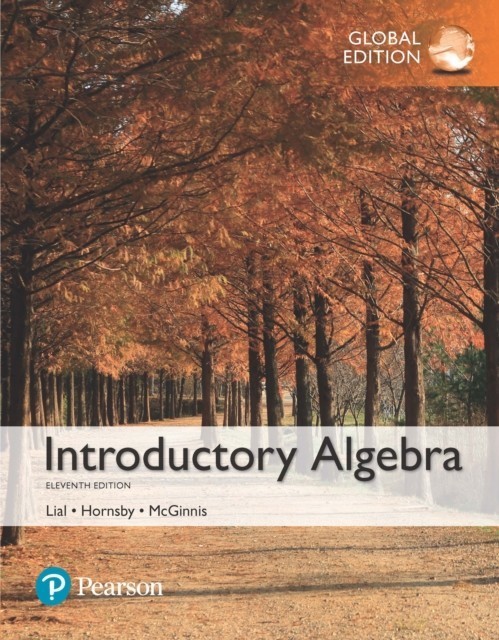 Introductory Algebra, Global Edition main product photo