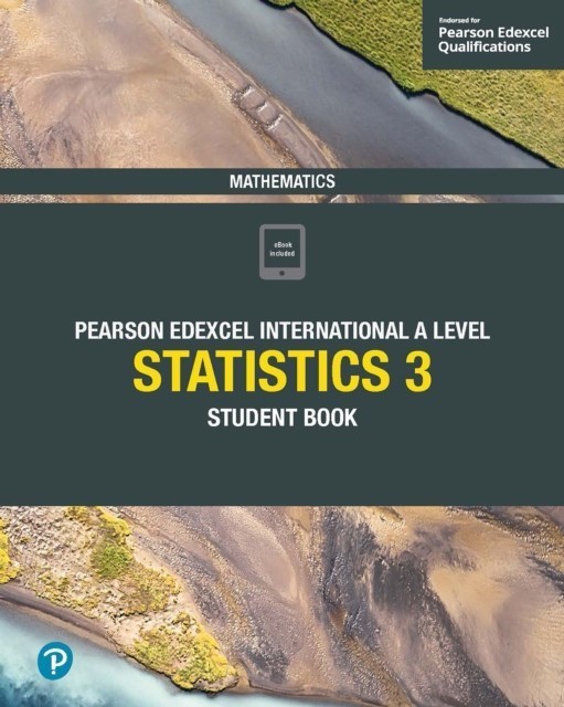 Pearson Edexcel International A Level Mathematics Statistics 3 Student Book main product photo