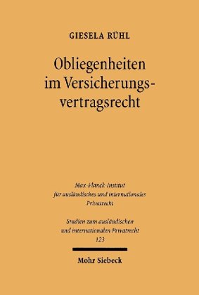 Obliegenheiten im Versicherungsvertragsrecht