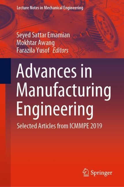 Advances in Manufacturing Engineering main product photo