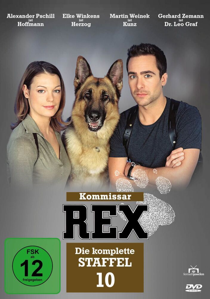 Kommissar Rex. Staffel.10, 1 DVD main product photo