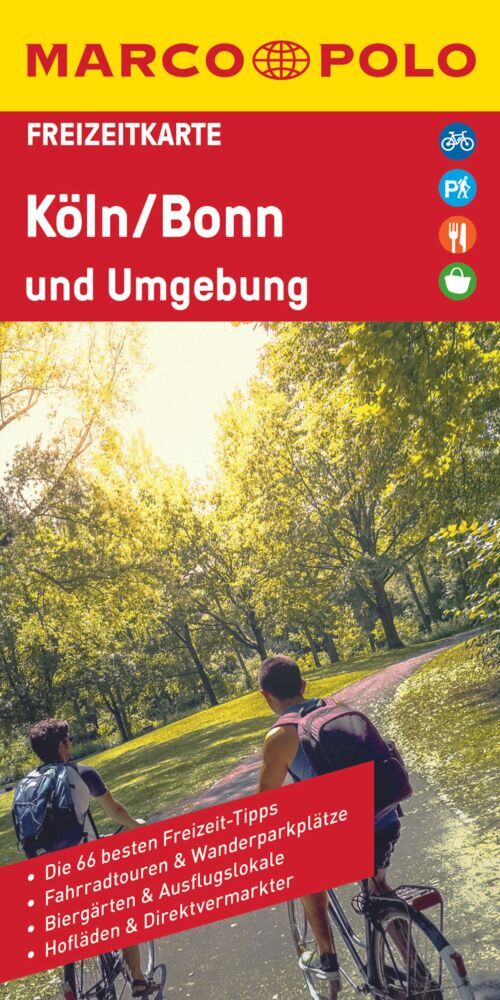MARCO POLO Freizeitkarte 21 Köln, Bonn und Umgebung 1:110.000 main product photo